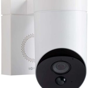 Caméra de surveillance connectée Somfy extérieure Blanc