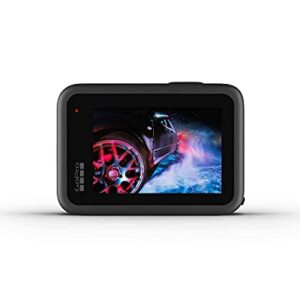 GoPro HERO9 - Caméra de sport étanche avec écran LCD avant et écran tactile arrière, vidéo Ultra HD 5K, photos 20 MP, diffusion en direct 1080p, webcam, stabilisation, noir