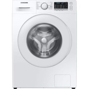 Lave-linge hublot SAMSUNG Ecobubble™ WW90TA046TT - 9 kg - Induction - Classe A - 1400 trs/min - Programme Vapeur - Blanc