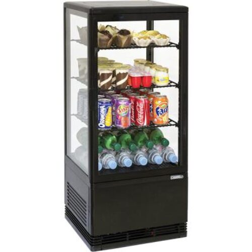 Casselin CVR58LB – Mini vitrine réfrigérée positive 58L