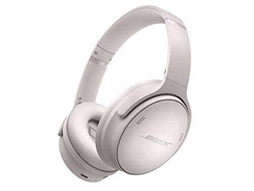 Bose Casque sans Fil Bluetooth à Réduction de Bruit QuietComfort 45 avec Microphone pour les Appels – Argent